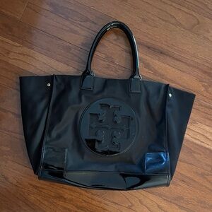 Tory Burch Nylon Logo Tote